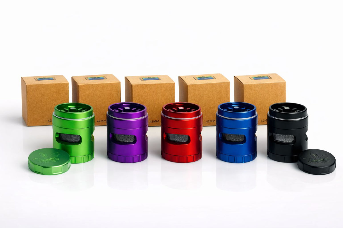 Aleaf Grinder W/ Glass Window 42mm