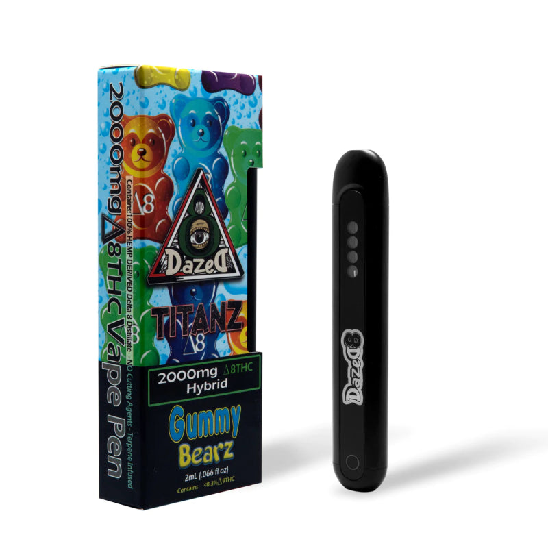 Dazed Titanz Delta 8 Disposable 2G