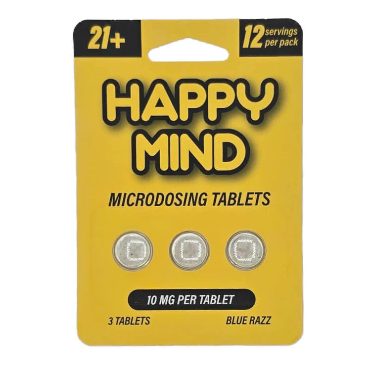 HAPPY MIND MICRODOSING TABS 10MG (4CT)