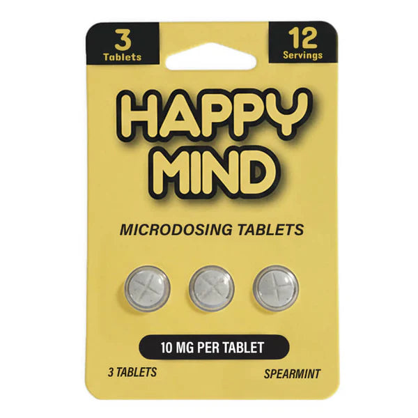 HAPPY MIND MICRODOSING TABS 10MG (4CT)