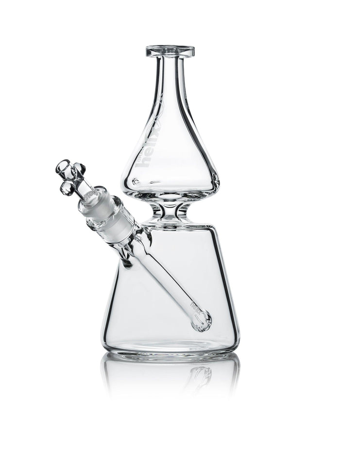 GRAV Helix Clear Beaker Base Water Pipe