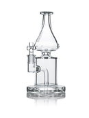 GRAV Helix Clear Straight Base Water Pipe