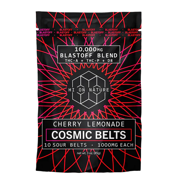 HI ON NATURE BLAST OFF BLEND COSMIC BELTS 10,000MG (10CT)