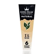 KING PALM NATURAL HEMP CONES