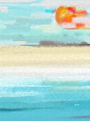 Summer Medium Abstract With Lines 75