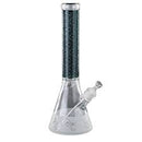 Clover Glass 18" Frosted Beaker Heavy Water Pipe