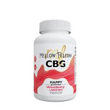 MELLOW FELLOW CBG HAPPY GUMMIES 50MG (30CT)