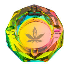 Aleaf Glass Ashtray
