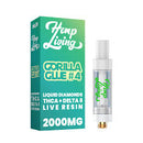 Hemp Living THCA + D8 2G Live Resin Diamond Cartridge