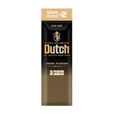 DUTCH NATURAL LEAF WRAPPER CIGARILLOS - IRISH FUSION CREAM