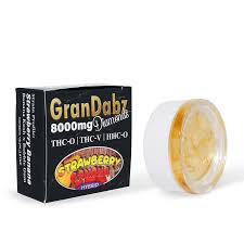 DazeD8 Grandabz THCO Thcv HHCo Diamond Dab 8000Mg