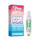 Hemp Living THCA + D8 2G Live Resin Diamond Cartridge