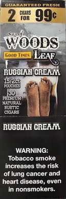 Sweet Woods Cigars Russian Cream 2 Pack