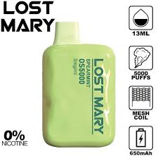 Lost Mary Os5000 Zero Nic Disposable (5000 Puffs)