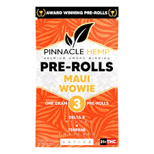 PINNACLE HEMP DELTA-8 3PK PRE ROLLS