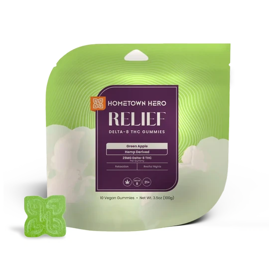 Hometown Hero Delta 8 Max Gummies