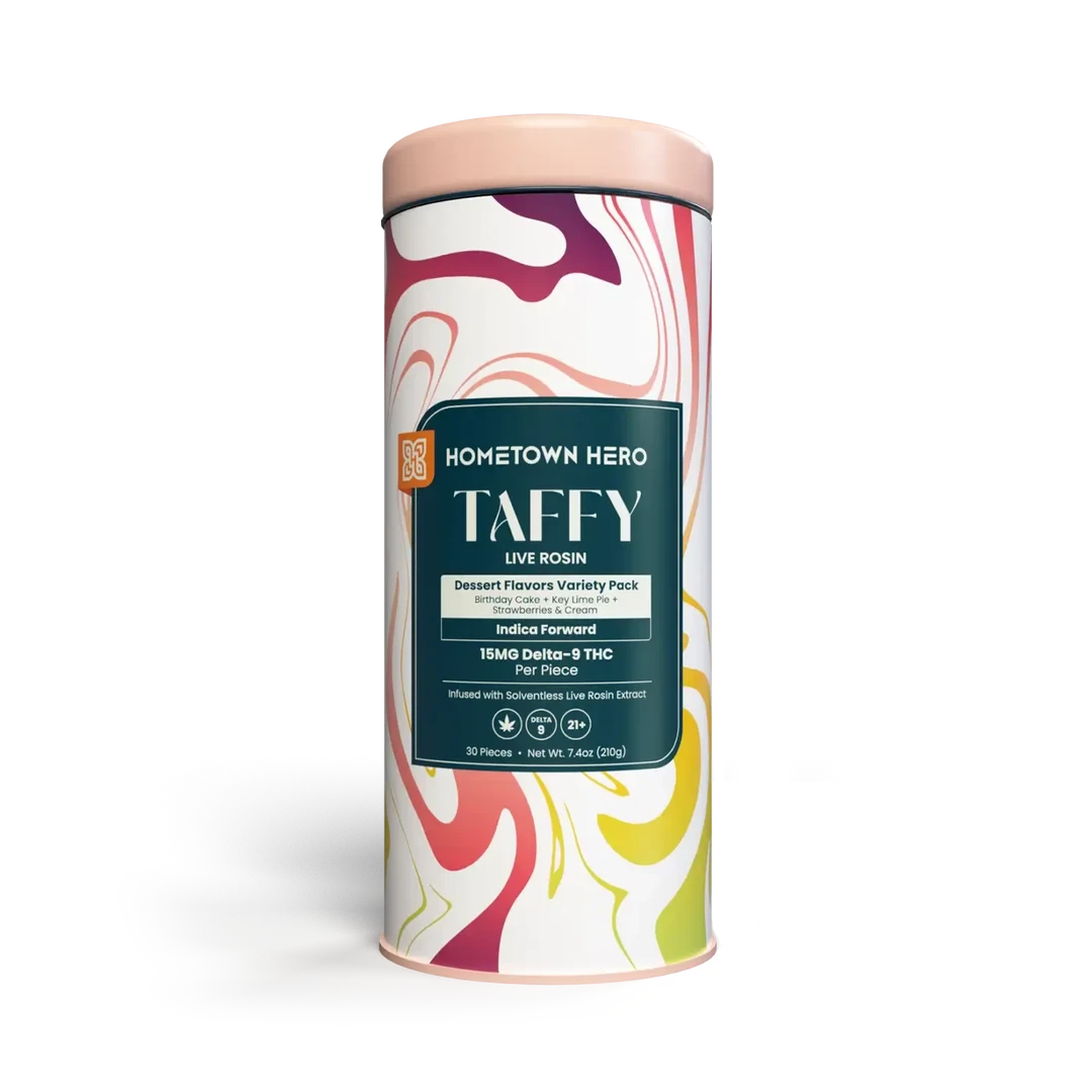 Hometown Hero Delta 9 Salt Water Taffy (15Mg, 1Ct)