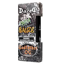 Dazed THCA Diamonds Sauce 2G Cartridge