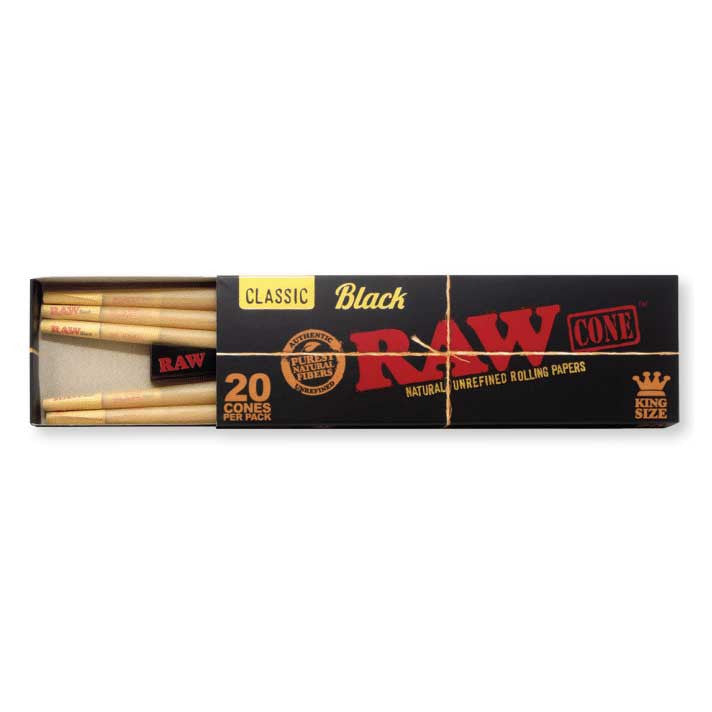 RAW Black Classic Cones
