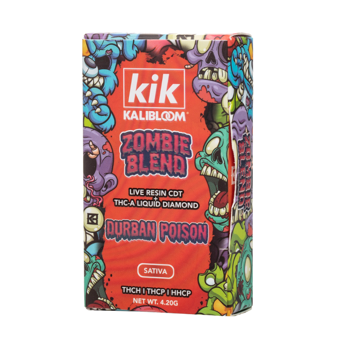 KIK Kalibloom Zombie Blend THCA Thch THCP HHCP (4.2G) Disposable