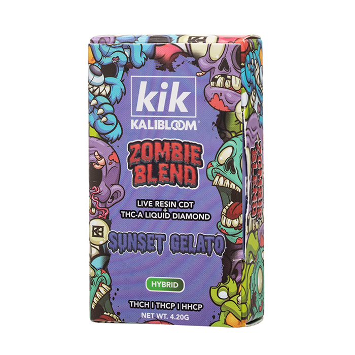 KIK Kalibloom Zombie Blend THCA Thch THCP HHCP (4.2G) Disposable
