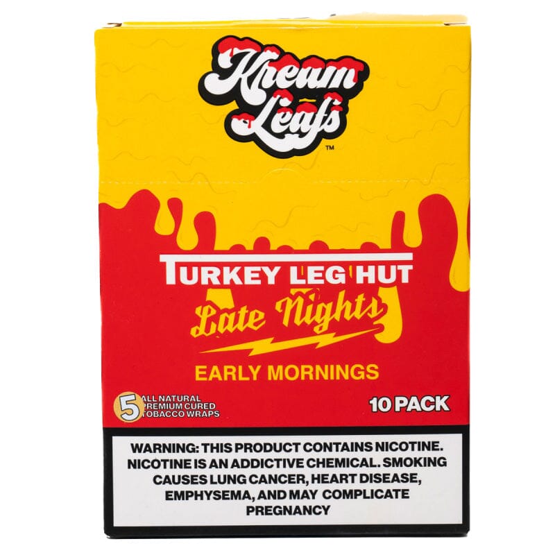 Kream Leafs Premium Tobacco Wraps (5-Pack)