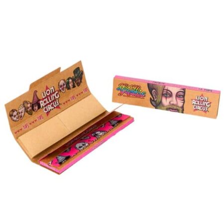 LION ROLLING CIRCUS KING SIZE UNBLEACHED PAPERS W/ TIPS