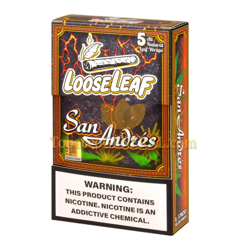 Loose Leaf Tobacco Leaf Wraps