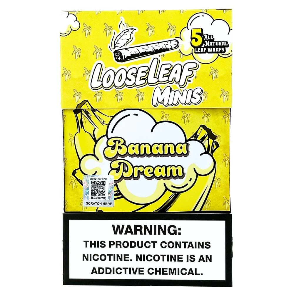 LOOSE LEAF TOBACCO LEAF WRAPS -