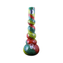 Twisted Sister Glassworks 16" Multi-Bubble Vase (Lt5)