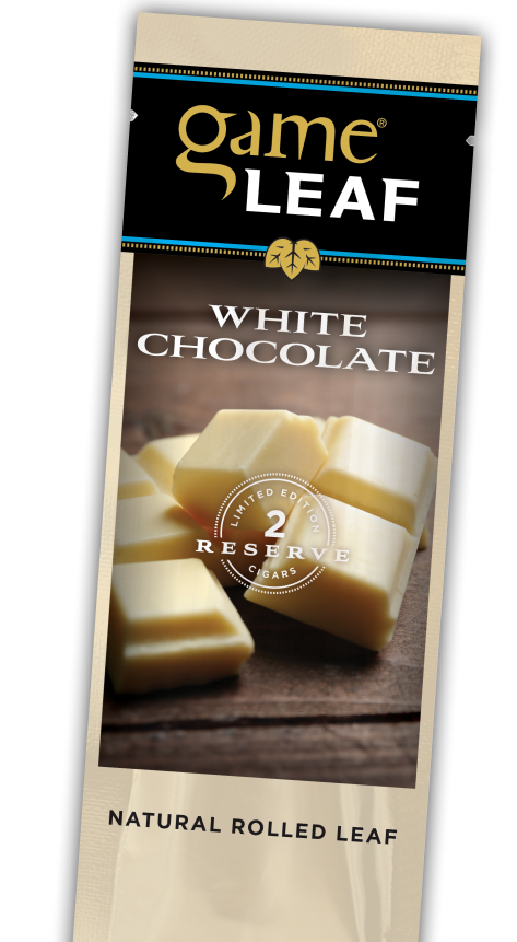 Game Leaf Cigars White Chocolate (2 Cigars)