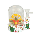 5" Silicone Xmas Waterwheel Water Pipe Box Set