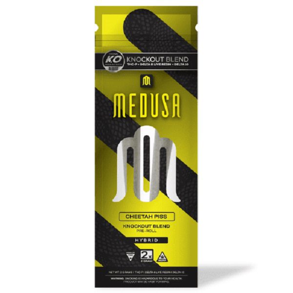 medusa disposable vape Medusa Knockout Blend 2.0 2-Gram Pre-Rolls THCP D8 D10