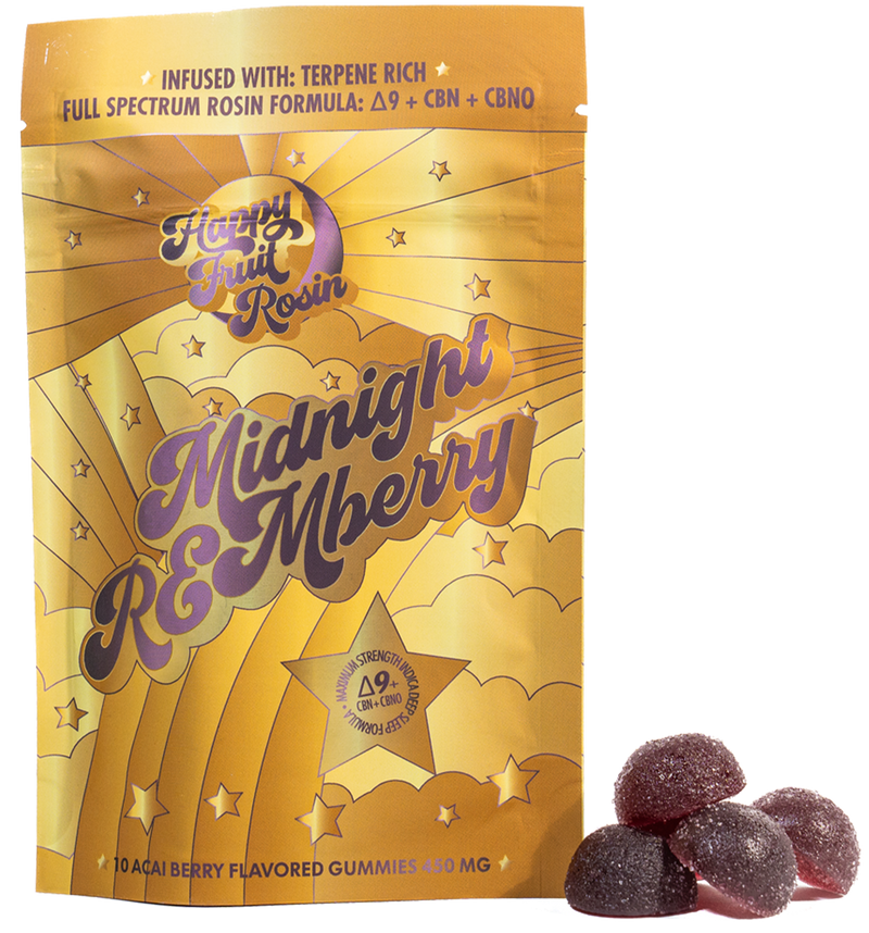 Happy Fruit Rosin Gummies 10Ct 450Mg