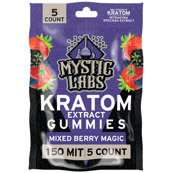 Mystic Labs Kratom Gummies (150Mit)