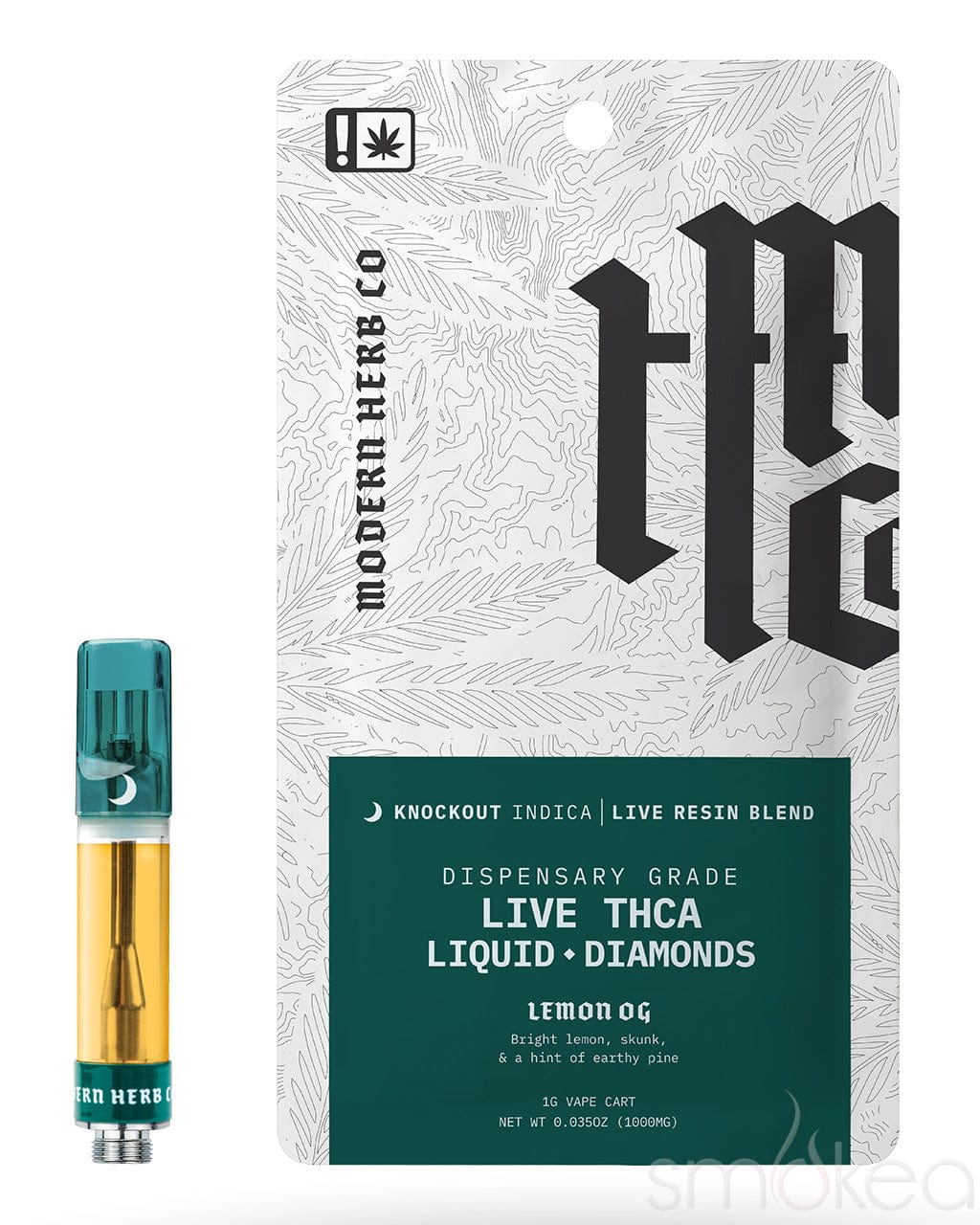 Modern Herb Co. 1G Live THCA Liquid Diamonds Cartridge