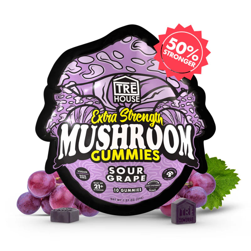 TRE HOUSE EXTRA STRENGTH MUSHROOM GUMMIES