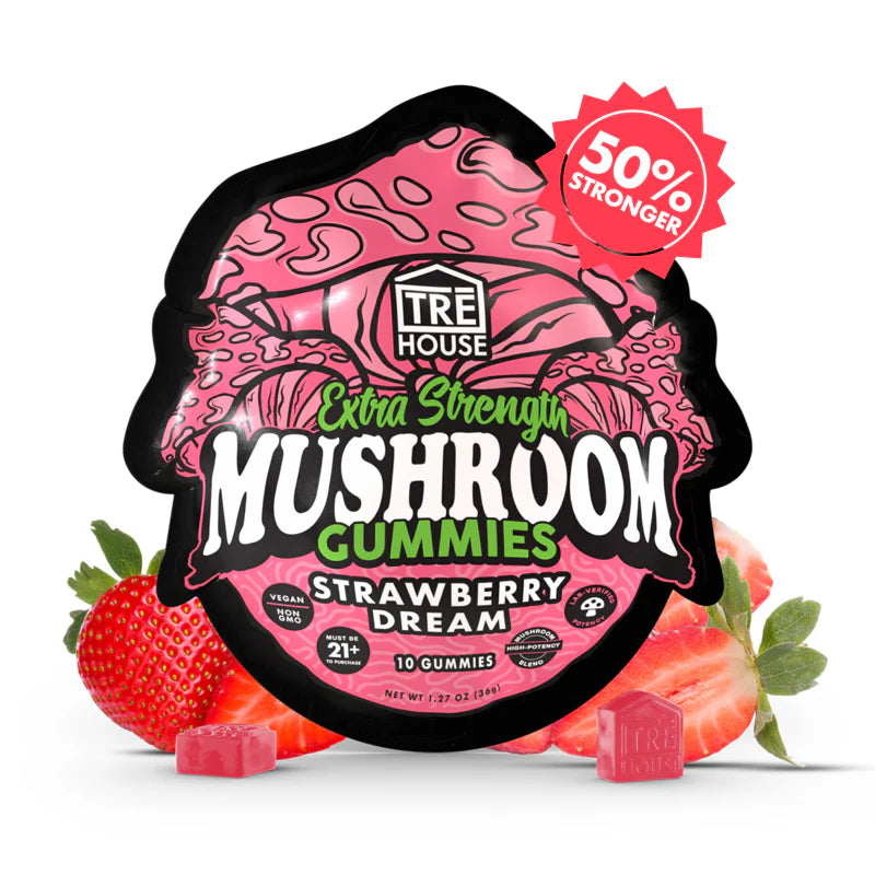 TRE HOUSE EXTRA STRENGTH MUSHROOM GUMMIES