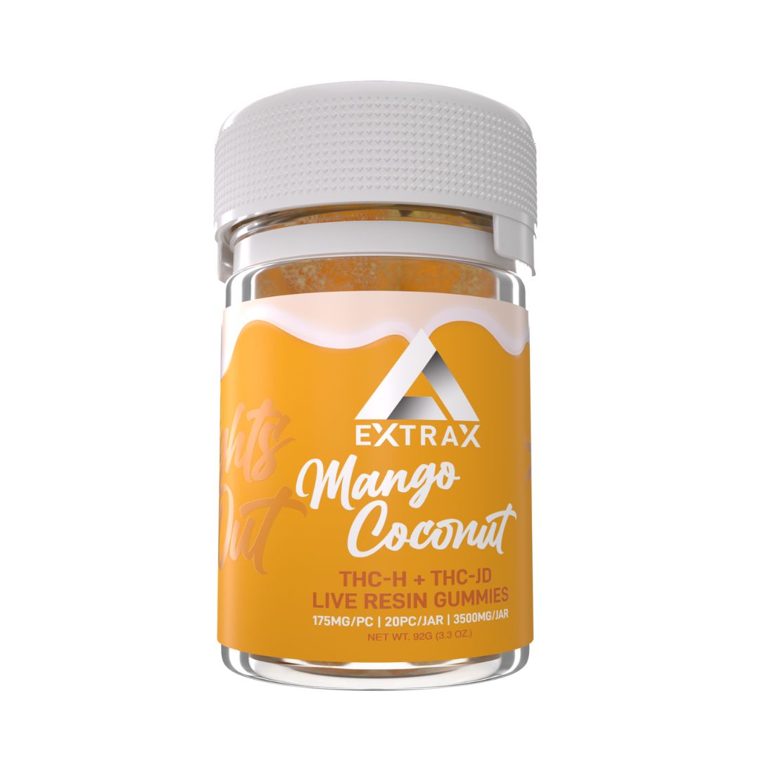 Extrax Lights Out Live Resin 3500Mg Gummies Thch Thcjd