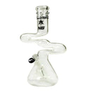 Cheech Glass 14" Electro Plated Triple Kink Zong Water Pipe