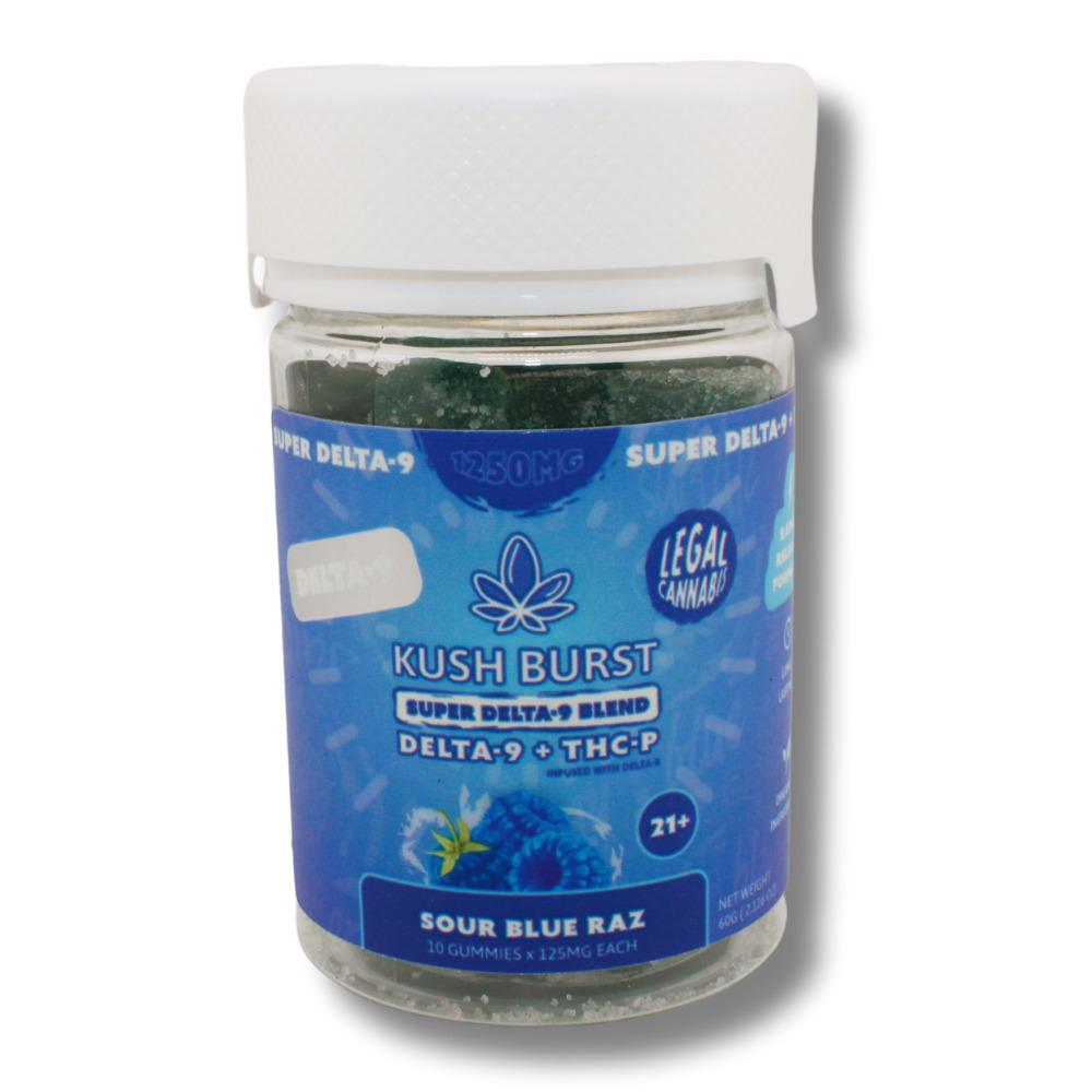 Kush Burst Super D9 THCP Gummies (1250Mg)