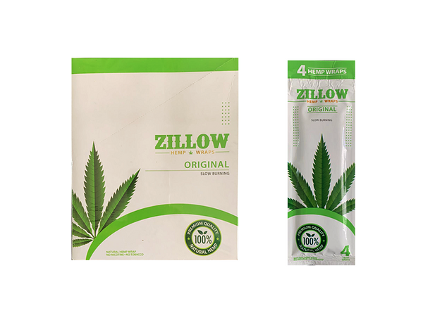 Zillow Hemp Wraps - 4 Pack