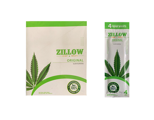 Zillow Hemp Wraps (4-Pack)