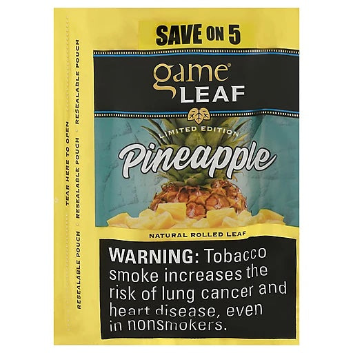 Game Leaf Cigars Pineapple (5 Count)