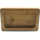 Afghan Hemp Bamboo Rolling Tray (Medium)