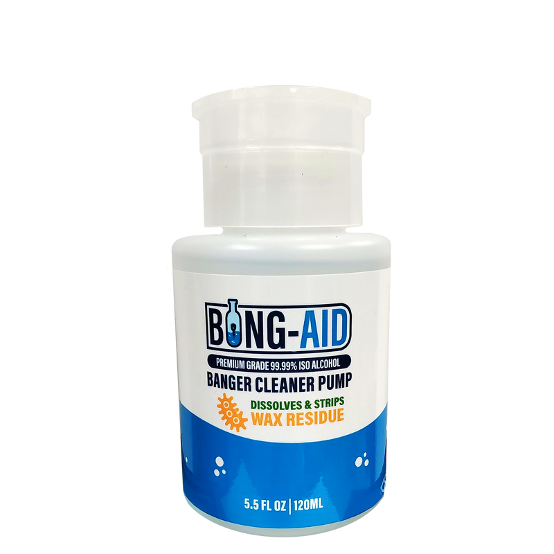 Bong Aid Banger Cleaner Pump Bottle 5.5Oz