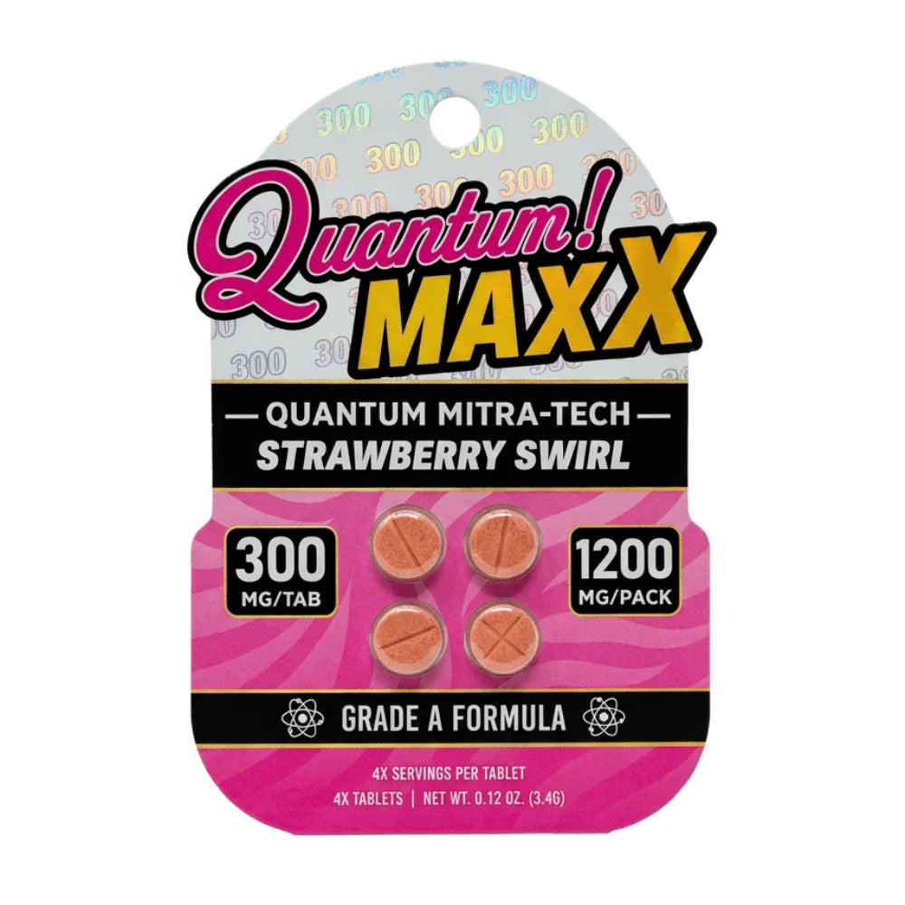 QUANTUM MAXX MITRA TECH TABLETS 300MG (4CT)