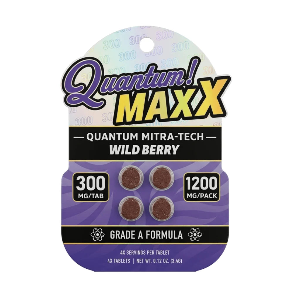 QUANTUM MAXX MITRA TECH TABLETS 300MG (4CT)