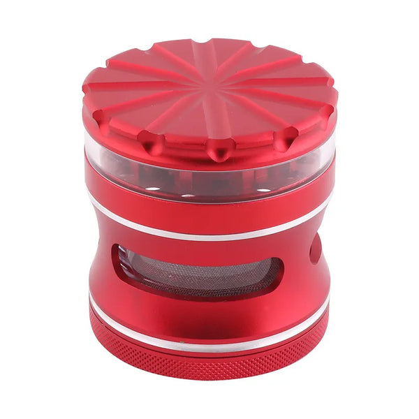 Chromium Crusher 2.5" Notch Top With Window Grinder