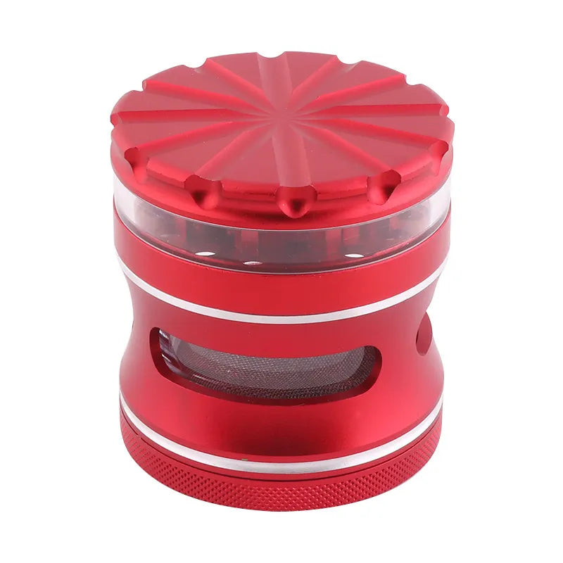 Chromium Crusher 2.5" Notch Top With Window Grinder